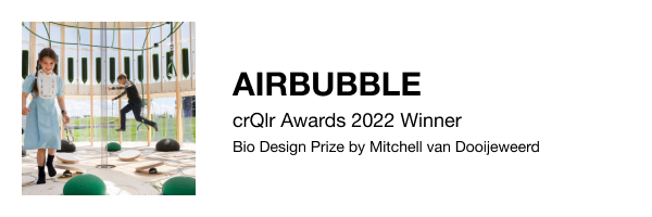 AIRBUBBLE, crQlr Awards 2022 Winner