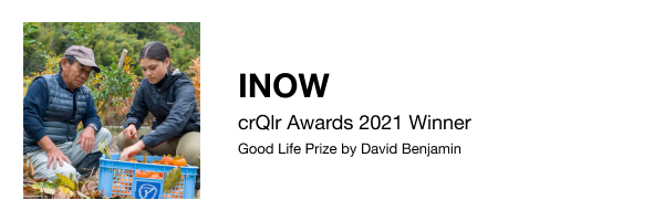 INOW: Transformative Experiences To Return Back to Our Roots, crQlr Awards 2021 Winner)
