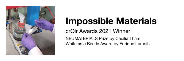 Impossible Materials, crQlr Awards 2022 Winner